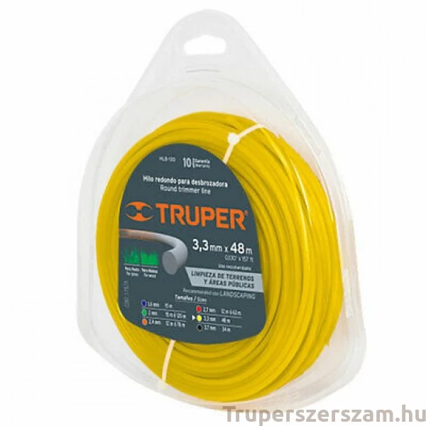 Fűkasza damil (3,3 mm x 48 m) kör profil (HLB-130)