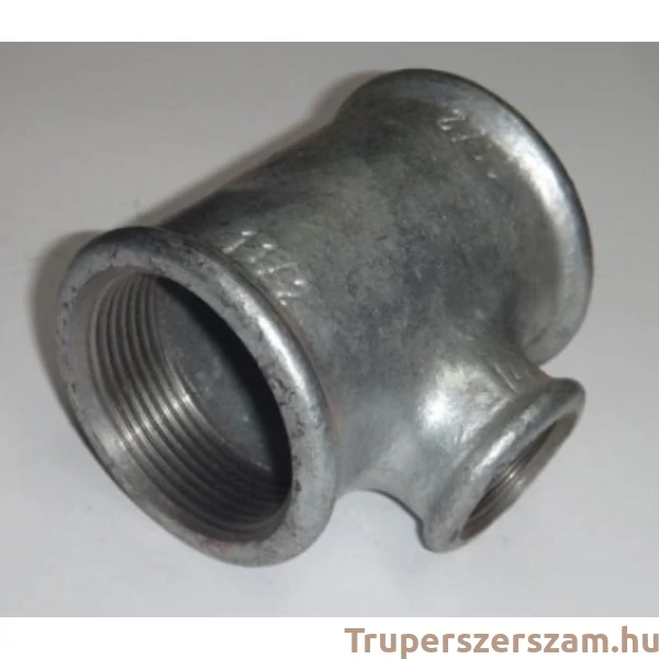 Horganyzott T-idom szűkített   1"-1/2"-1" BB (ZN-T111211)