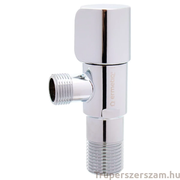 Kerámiabetétes sarokcsap, sarokszelep,  1/2"-3/8", rozsdamentes acél (IEL-CC1238)