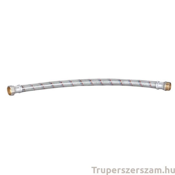 Hidrofor bekötőcső, rozsdamentes acél flexibilis, KB 1" hossza 65 cm, egyenes (RD-27MF1165-A)