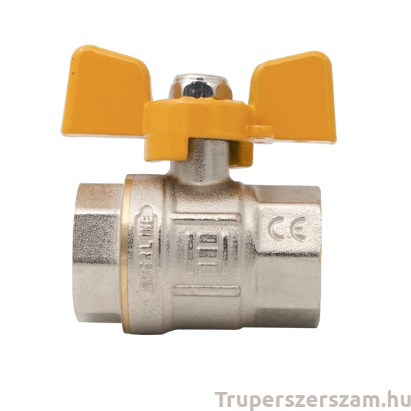 Gáz golyóscsap pillangó karos BB 1",  5 bar (RG-DFF11T)