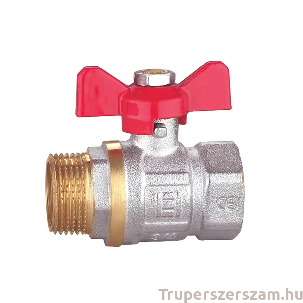 Golyóscsap pillangó karos KB  1/2'' ECO, PN20  (RM-DMF12A)