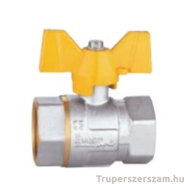 Gáz golyóscsap pillangó karos BB  3/4" eco (RG-DFF34B)