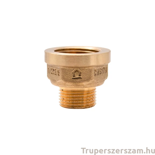 Réz közcsavar BK szűkítő   3/8-1/2, Sárgaréz CW617N (ER-NMF38-12)