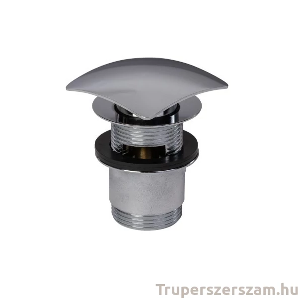 Leeresztőszelep, 5/4", klikk-klakk, szögletes (KL-06)