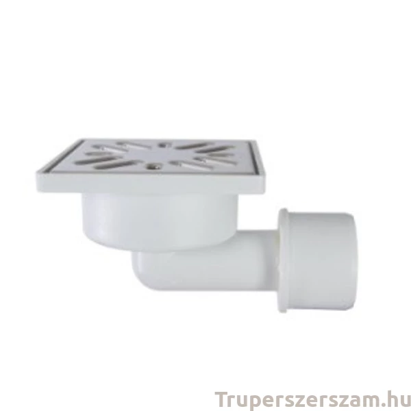 Zuhanytálca szifon, oldalsó kifolyású, rozsdamentes (STY-508-50)