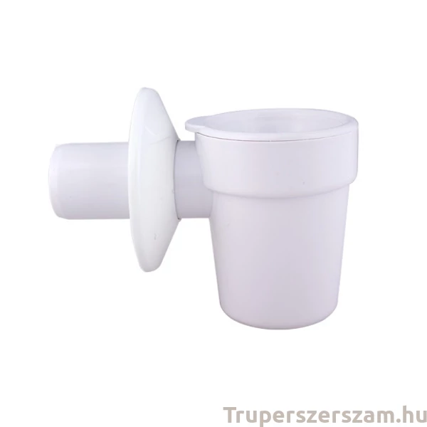 Bojler csepegtető, kettős (golyós) bűzzárral, fehér (STY-517-1)