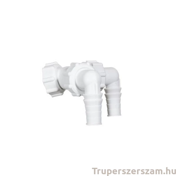 Mosógépszifon, Y bekötő mosógéphez, kettő csatlakozóval, 32 lefolyócsőhöz (STY-519)