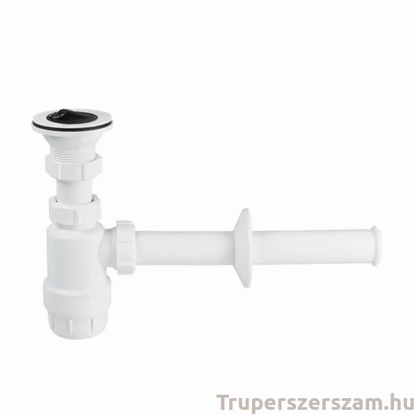 Mosdószifon 5/4″ oldható műanyag leeresztőszeleppel, Ø32 mm-es elfolyással (STY-533-ML)