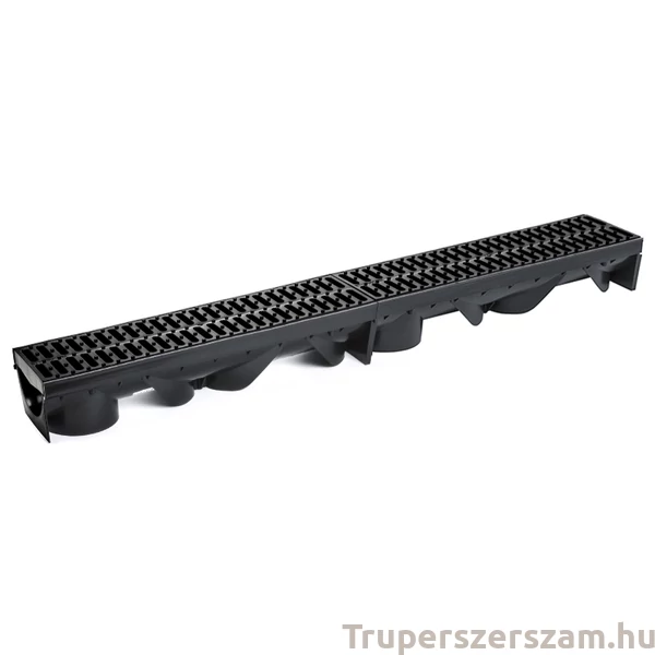 Kültéri folyóka, 1 m fekete fedráccsal (STY-900-M)