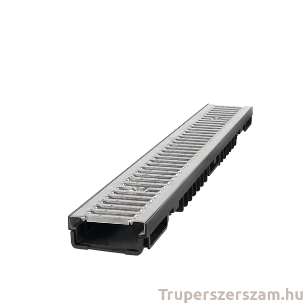 Kültéri folyóka, Alacsony, hossz:1 m, horganyzott fedráccsal (STY-904-E)