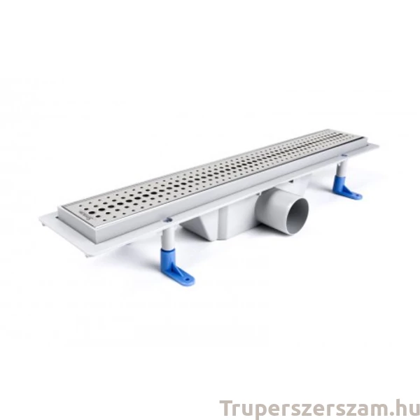 Zuhanyfolyóka egyenes, rozsdamentes ráccsal, Basic,  500 mm (STY-B-50)