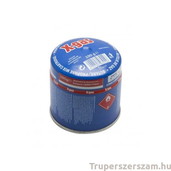 Forrasztó lámpához gázpalack 190 g. szelepes (GP-190)