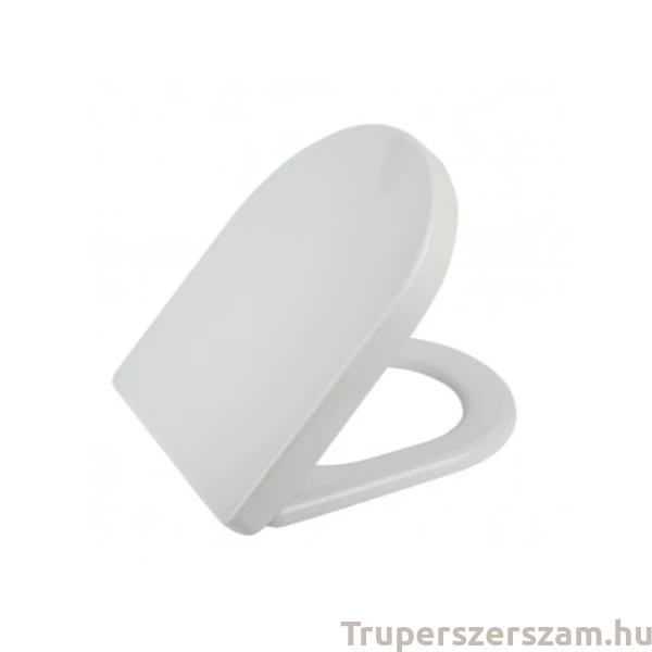 WC ülőke, lecsapódásgátlós, “D” formájú inox zsanér (DUROPLAST) (STY-550-11)