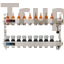Padlófűtés áramlásmérős osztó-gyűjtő 9 körös, osztóvéggel (nem autómata) (EVP-DSB3411-9)